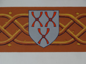 Wapen van Lodewijk van Montfoort en rankenfries