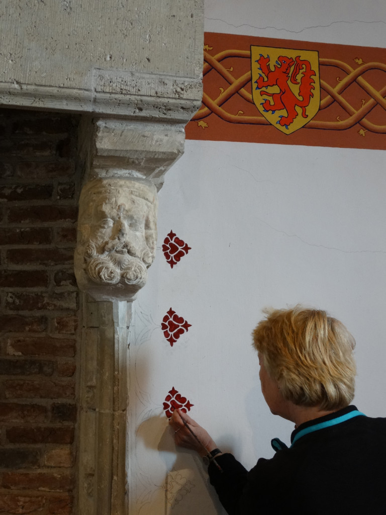 Hetty schildert de biezen