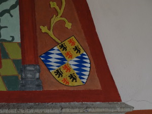 Het wapen van Jacoba van Beieren